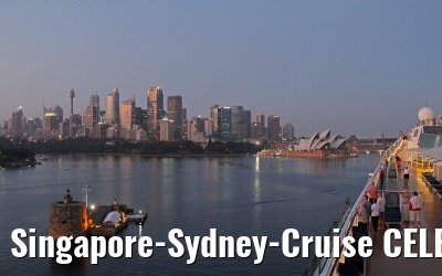 Singapore-Sydney-Cruise CELEBRITY SOLSTICE December 2012