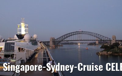 Singapore-Sydney-Cruise CELEBRITY SOLSTICE December 2012