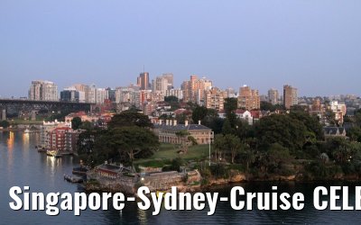 Singapore-Sydney-Cruise CELEBRITY SOLSTICE December 2012