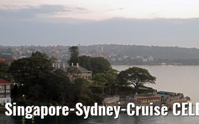 Singapore-Sydney-Cruise CELEBRITY SOLSTICE December 2012