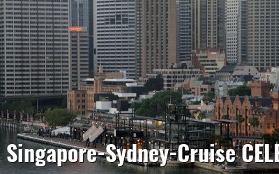 Singapore-Sydney-Cruise CELEBRITY SOLSTICE December 2012