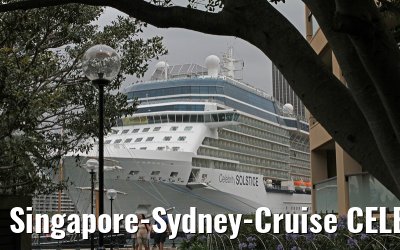 Singapore-Sydney-Cruise CELEBRITY SOLSTICE December 2012