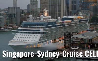 Singapore-Sydney-Cruise CELEBRITY SOLSTICE December 2012