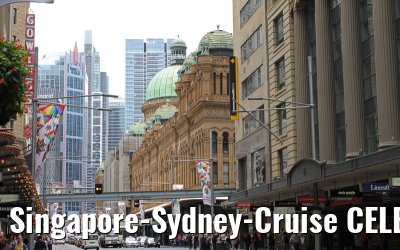 Singapore-Sydney-Cruise CELEBRITY SOLSTICE December 2012