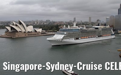 Singapore-Sydney-Cruise CELEBRITY SOLSTICE December 2012