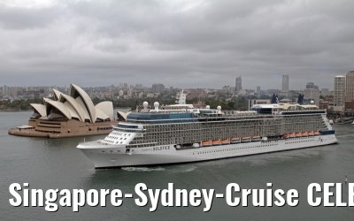Singapore-Sydney-Cruise CELEBRITY SOLSTICE December 2012