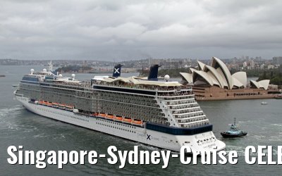 Singapore-Sydney-Cruise CELEBRITY SOLSTICE December 2012