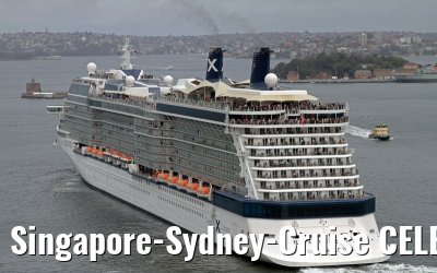 Singapore-Sydney-Cruise CELEBRITY SOLSTICE December 2012
