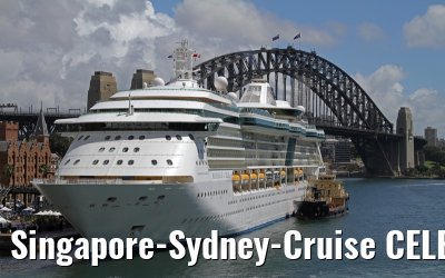 Singapore-Sydney-Cruise CELEBRITY SOLSTICE December 2012