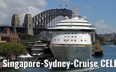 Singapore-Sydney-Cruise CELEBRITY SOLSTICE December 2012