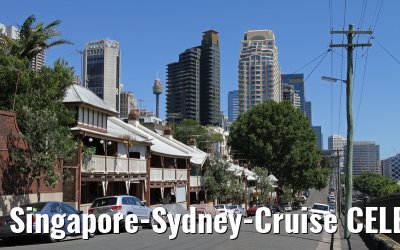 Singapore-Sydney-Cruise CELEBRITY SOLSTICE December 2012