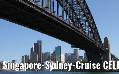 Singapore-Sydney-Cruise CELEBRITY SOLSTICE December 2012