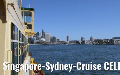 Singapore-Sydney-Cruise CELEBRITY SOLSTICE December 2012