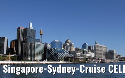 Singapore-Sydney-Cruise CELEBRITY SOLSTICE December 2012