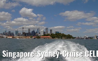 Singapore-Sydney-Cruise CELEBRITY SOLSTICE December 2012