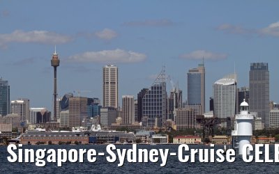 Singapore-Sydney-Cruise CELEBRITY SOLSTICE December 2012