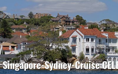 Singapore-Sydney-Cruise CELEBRITY SOLSTICE December 2012