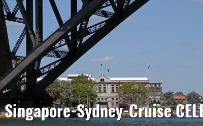 Singapore-Sydney-Cruise CELEBRITY SOLSTICE December 2012