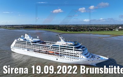 Sirena 19.09.2022 Brunsbüttel