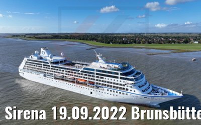 Sirena 19.09.2022 Brunsbüttel