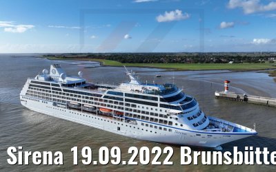 Sirena 19.09.2022 Brunsbüttel