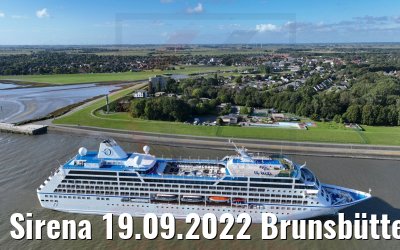 Sirena 19.09.2022 Brunsbüttel