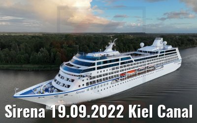 Sirena 19.09.2022 Kiel Canal
