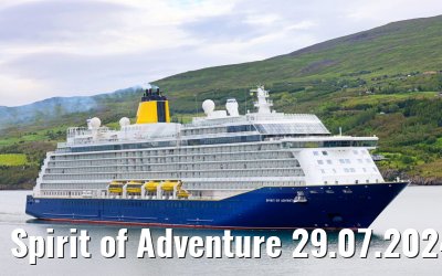 Spirit of Adventure 29.07.2024 Akureyri