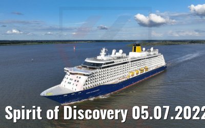 Spirit of Discovery 05.07.2022 Elbe