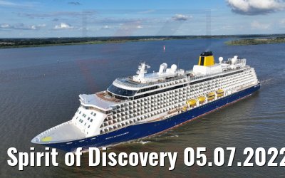 Spirit of Discovery 05.07.2022 Elbe