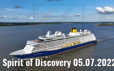 Spirit of Discovery 05.07.2022 Elbe