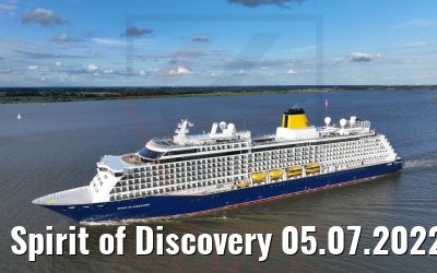 Spirit of Discovery 05.07.2022 Elbe