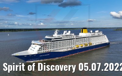 Spirit of Discovery 05.07.2022 Elbe