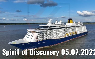Spirit of Discovery 05.07.2022 Elbe