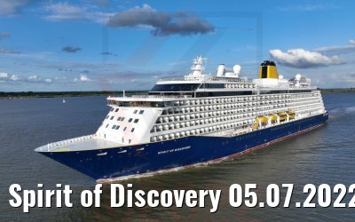 Spirit of Discovery 05.07.2022 Elbe