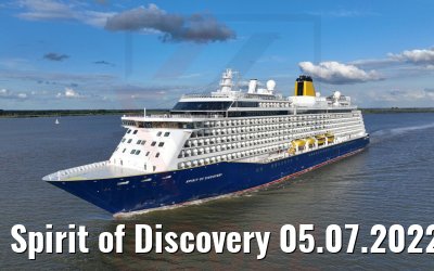 Spirit of Discovery 05.07.2022 Elbe