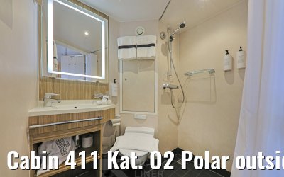 Cabin 411 Kat. O2 Polar outside
