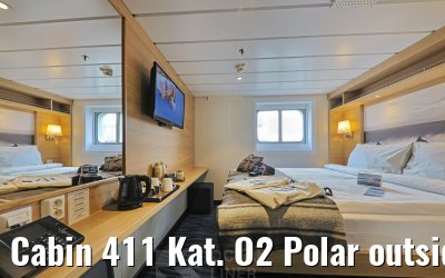 Cabin 411 Kat. O2 Polar outside