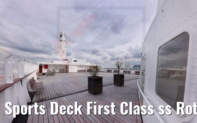 Sports Deck First Class ss Rotterdam
