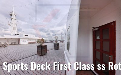 Sports Deck First Class ss Rotterdam