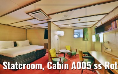Stateroom, Cabin A005 ss Rotterdam