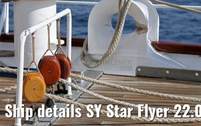 Ship details SY Star Flyer 22.09.2015
