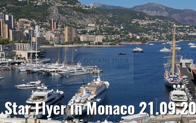 Star Flyer in Monaco 21.09.2015