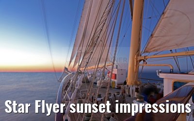 Star Flyer sunset impressions