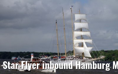 Star Flyer inbound Hamburg May 12, 2012