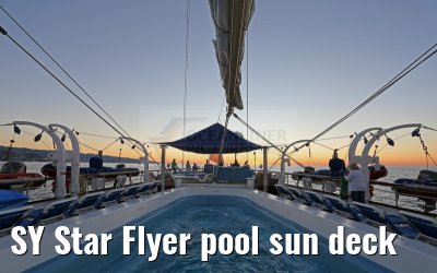 SY Star Flyer pool sun deck 