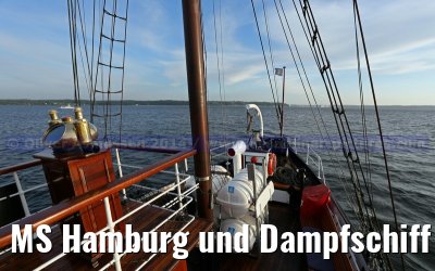 MS Hamburg und Dampfschiff Alexandra Flensburg 30.05.2014