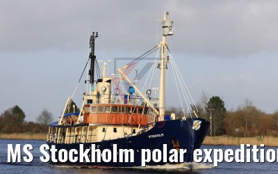 MS Stockholm polar expedition ship 18.03.2019 Nord-Ostsee-Kanal