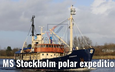 MS Stockholm polar expedition ship 18.03.2019 Nord-Ostsee-Kanal