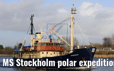 MS Stockholm polar expedition ship 18.03.2019 Nord-Ostsee-Kanal